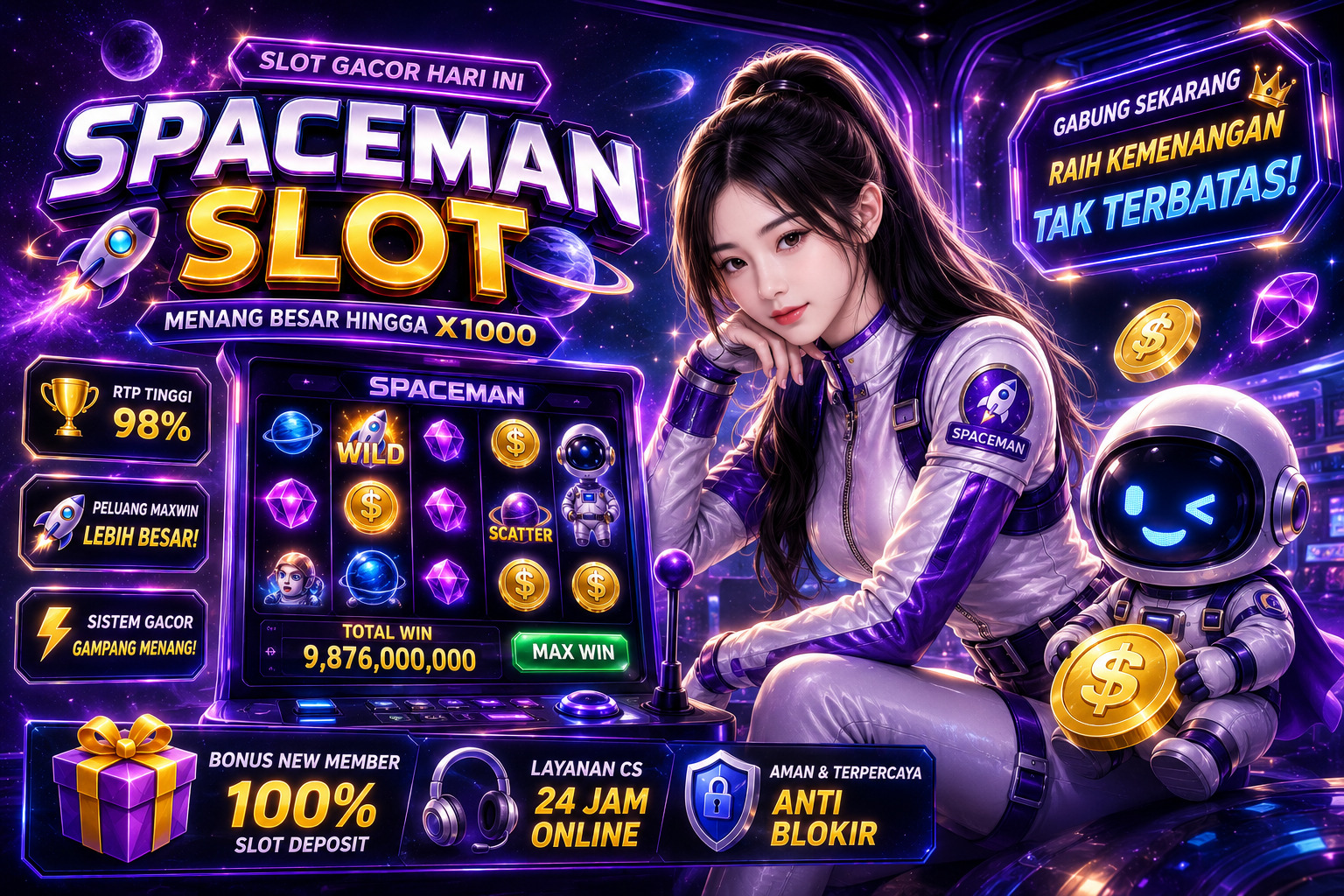 Cerita Seru Saat Mencoba Spaceman Slot Bersama Teman